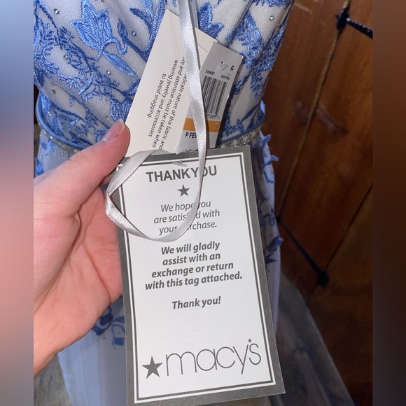 Macy's Dresses Macys Long White Prom Dress Poshmark